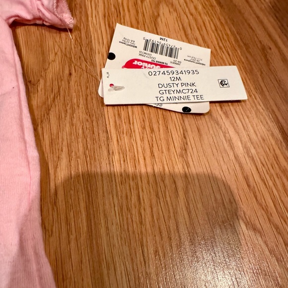 Disney Minnie Mouse Girls Pink T-Shirt - Picture 3 of 4
